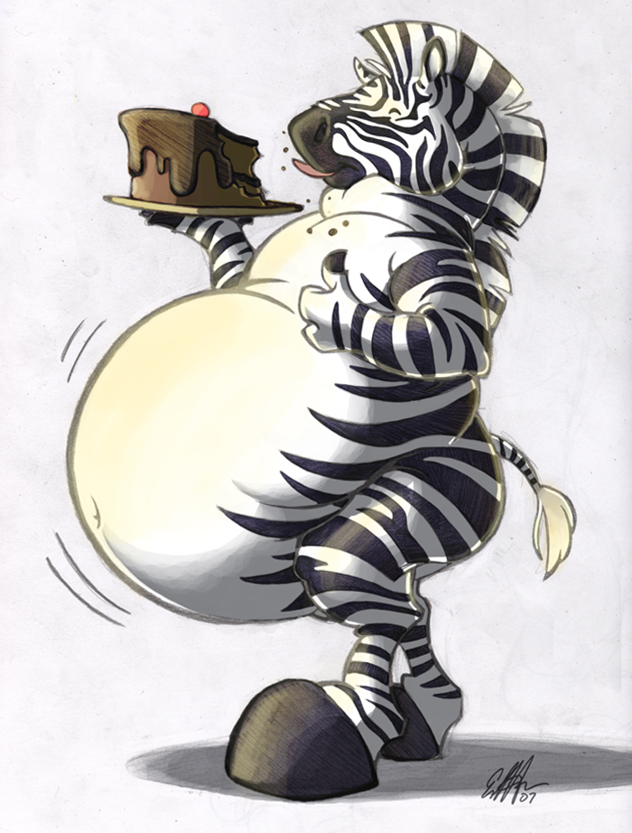 Fat zebra diff artist