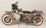 Motorcycles out of watch parts 40c by dkart71