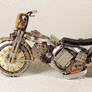 Motorcycles out of watch parts 36c