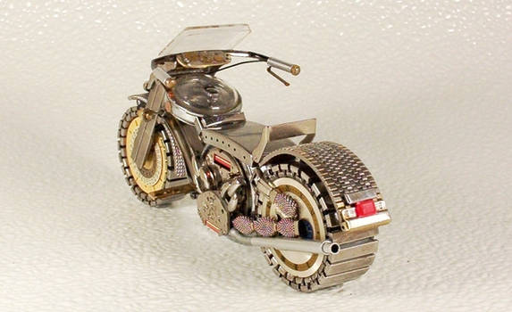 Motorcycles out of watch parts 25a by dkart71