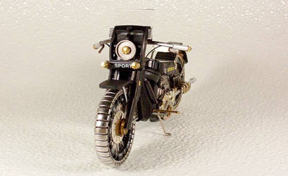 Motorcycles out of watch parts 24b by dkart71