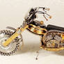 Motorcycles out of watch parts 19c
