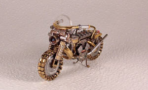 Motorcycles out of watch parts 01b