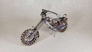 Motorcycles out of watch parts 43b