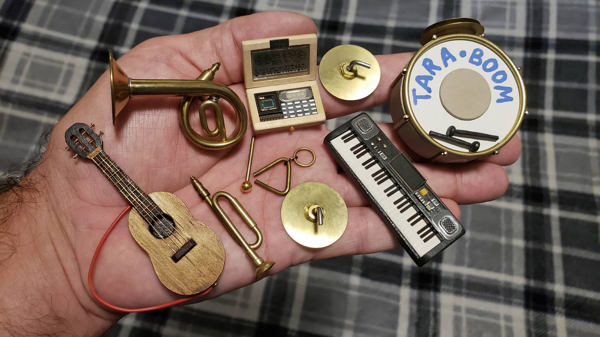 Mini Musical Instruments by dkart71 on DeviantArt