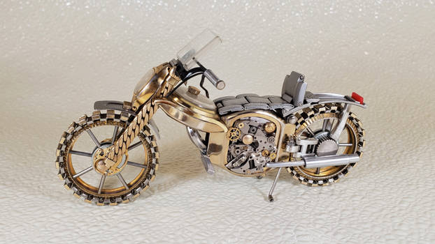 Motorcycles out of watch parts 44b