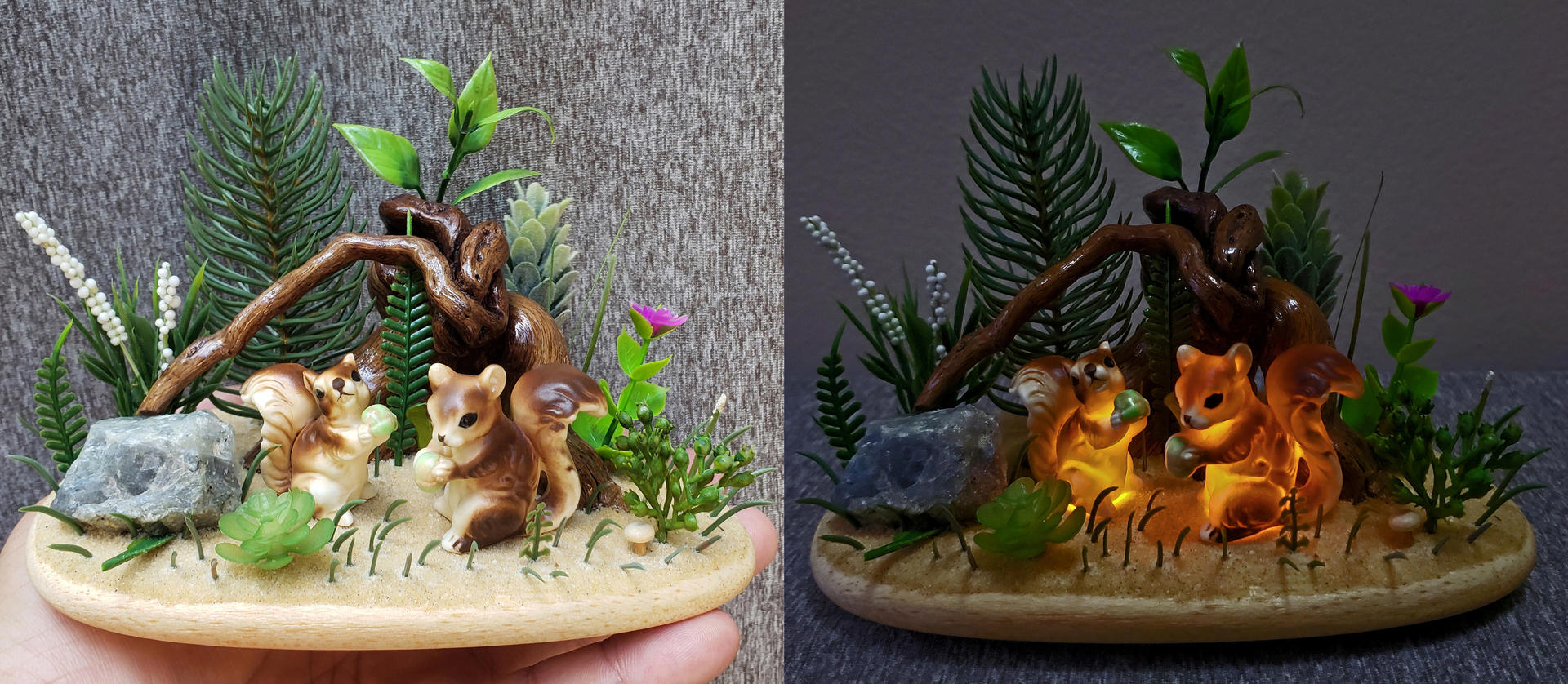 Squirrel Glade Night Light