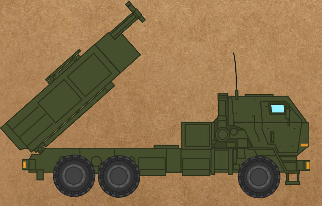 Himars Shell HIMARS firing by ChurchillheavyALT on DeviantArt
