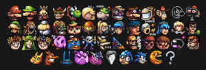 Super Smash Bros - Character Icons
