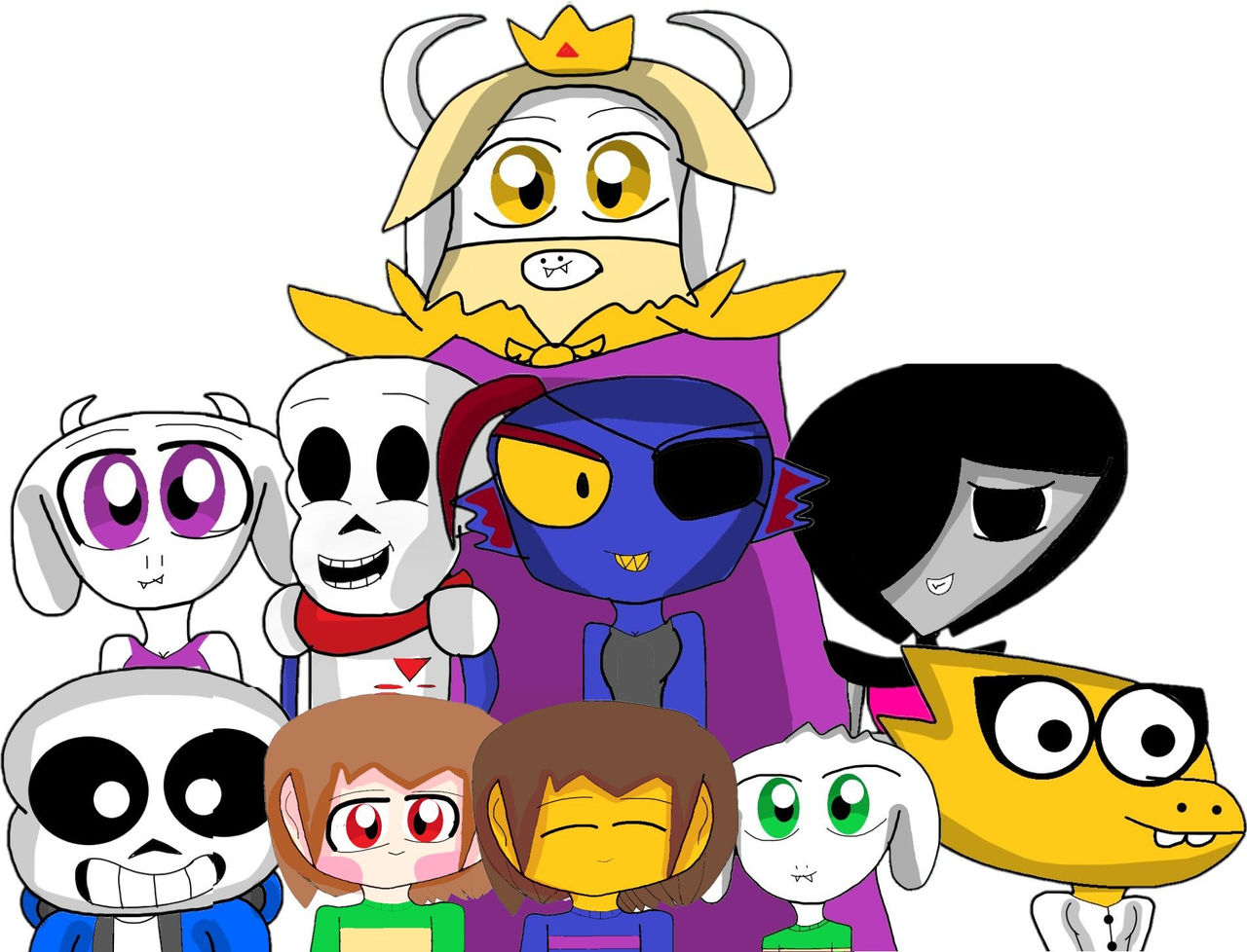 Undertale 8th Anniversary (Pacifist) by Nintentale on DeviantArt