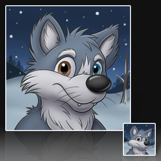 Arctic Fox Icon