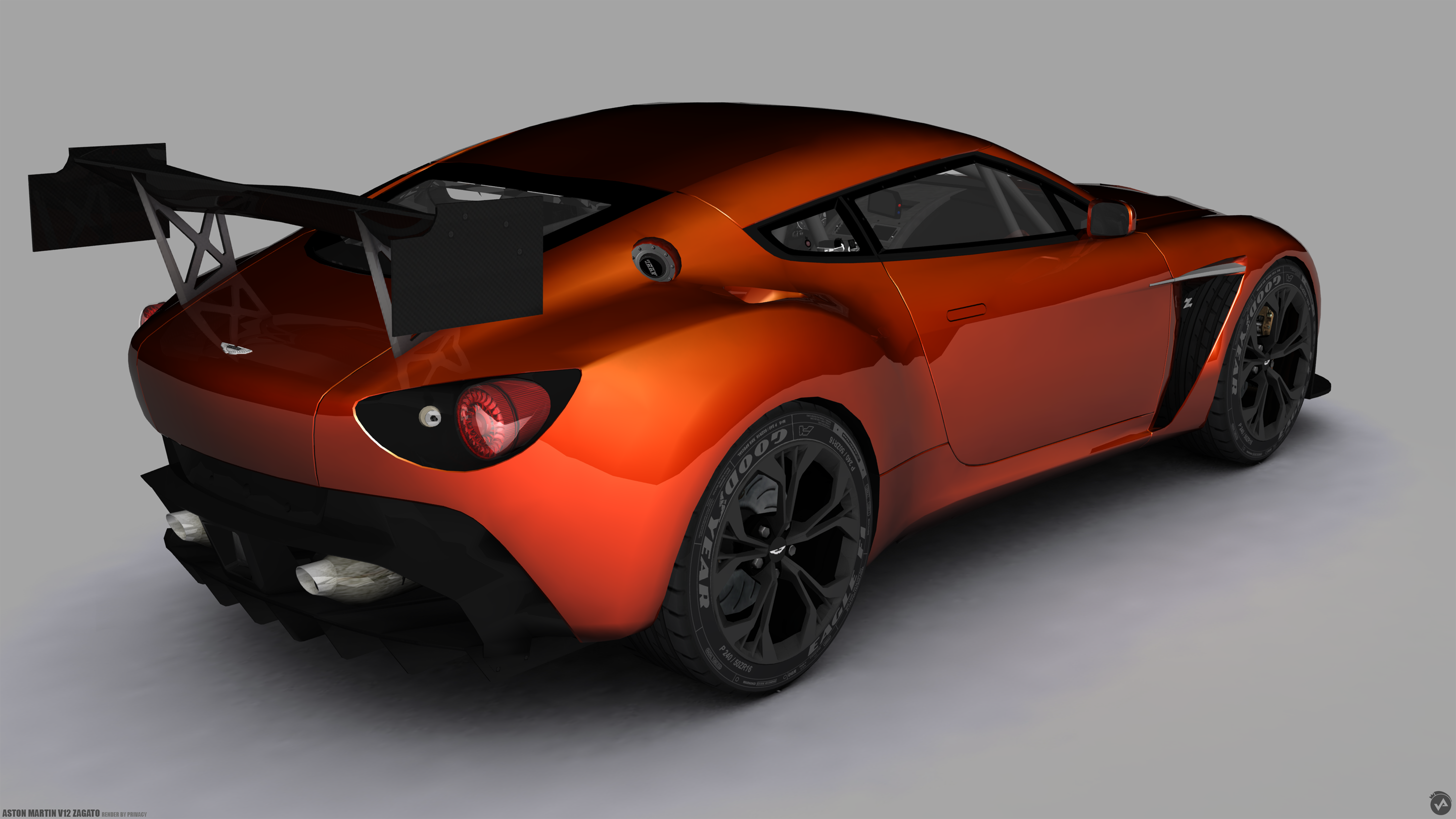 Aston Martin V12 Zagato Render