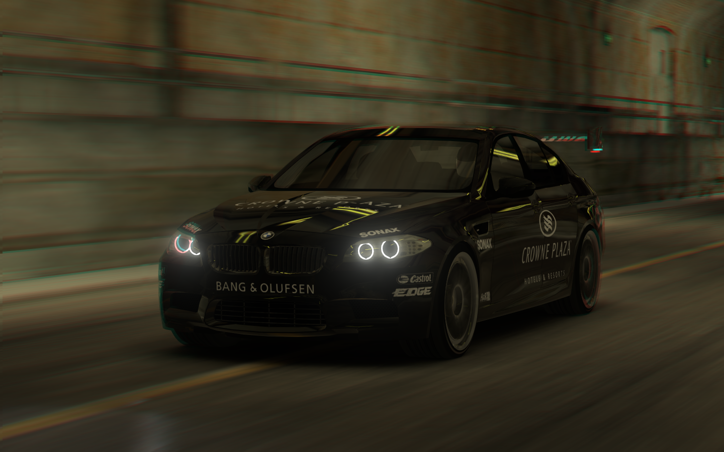 Tutorial Preview: BMW M5 RGB Split Wallpaper