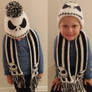 Jack the Pumpkin King Crochet Hat and Scarf
