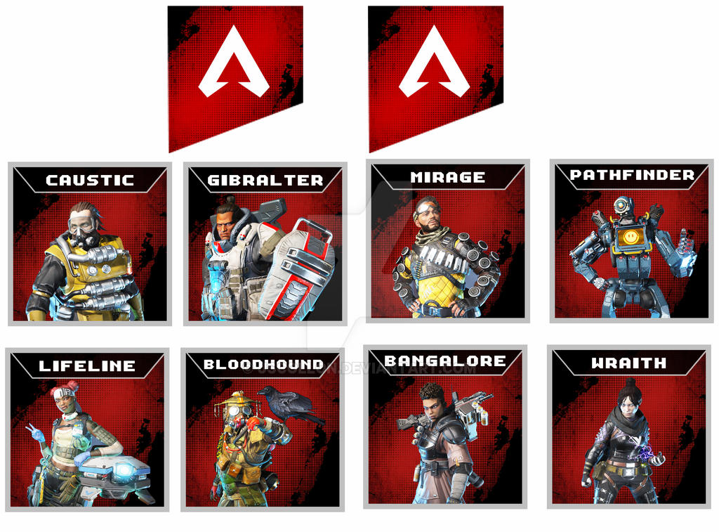 Apex Legends Characters by jscollon on DeviantArt