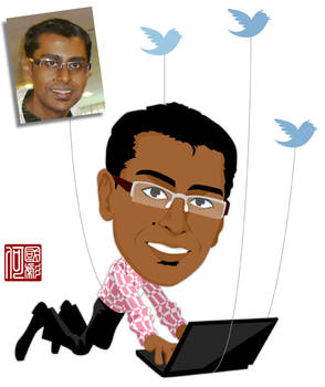 Caricature - my colleague V