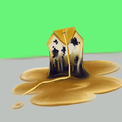Tea bag puddle by fjwalker on DeviantArt