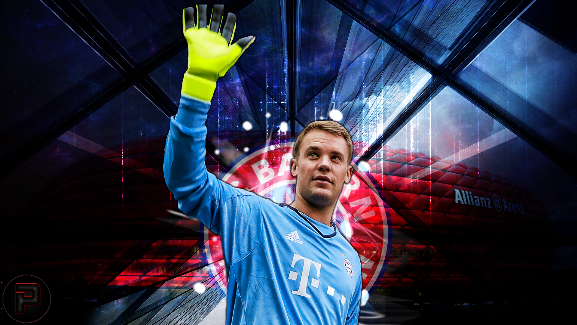 manuel neuer wallpaper by piadesigns on