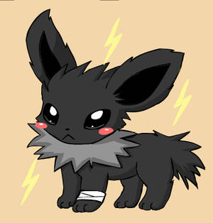 Blacky jolteon adoptable