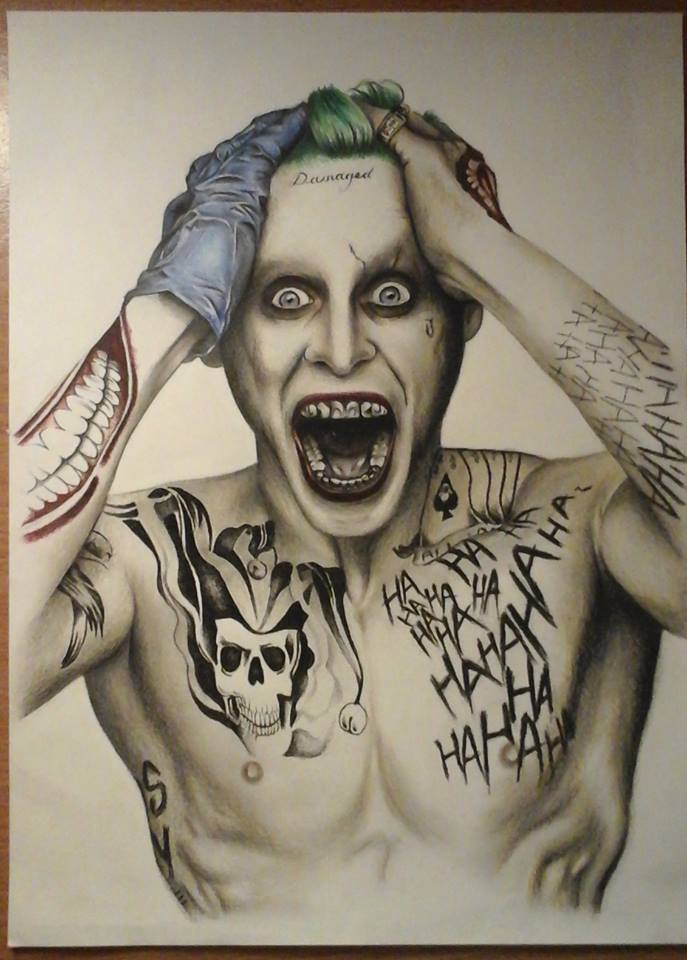 Joker - Suicide Squad - Jared Leto by ValentineZalezak on DeviantArt