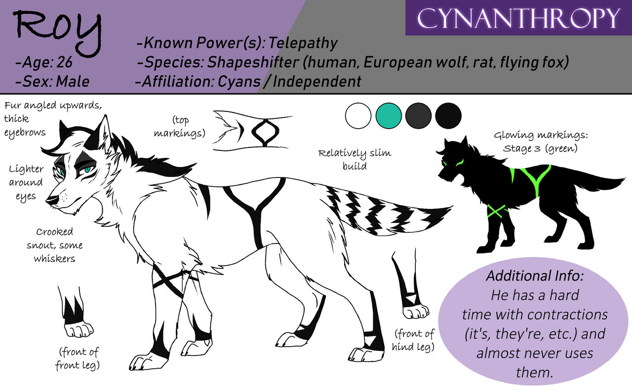 Roy ref. sheet by ChevreLune on DeviantArt
