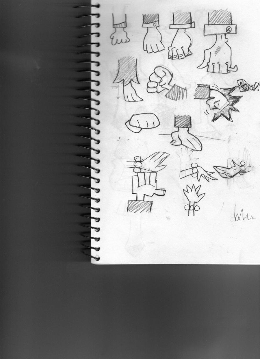 Curtoons Some Cartoon Hands! by Curtoons on DeviantArt