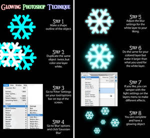 Glowing Photoshop Technique