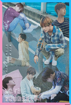 BTS Love Yourself: Her poster collage