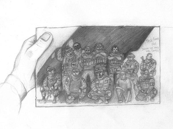 Task Force Ripper Line Drawing task force 141 by Bogodar on DeviantArt