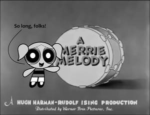 Bubbles in 1931 Merrie Melodies closing