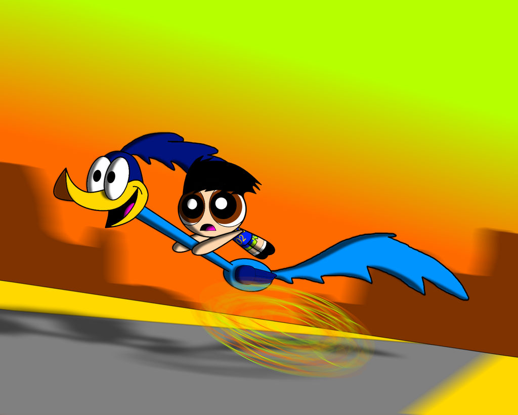 Road Runner Riding Javier gets a free Road Runner ride by AldrineRowdyruffBoy on DeviantArt