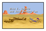 Wile E. Coyote and Road Runner fan stamp