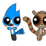 (REQUEST) Puffed Mordecai and Rigby