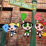 The Powerpuff Girls on Sesame Street