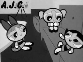 1930's Powerpuff Girls in Members Only