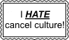 Anti-cancel culture stamp