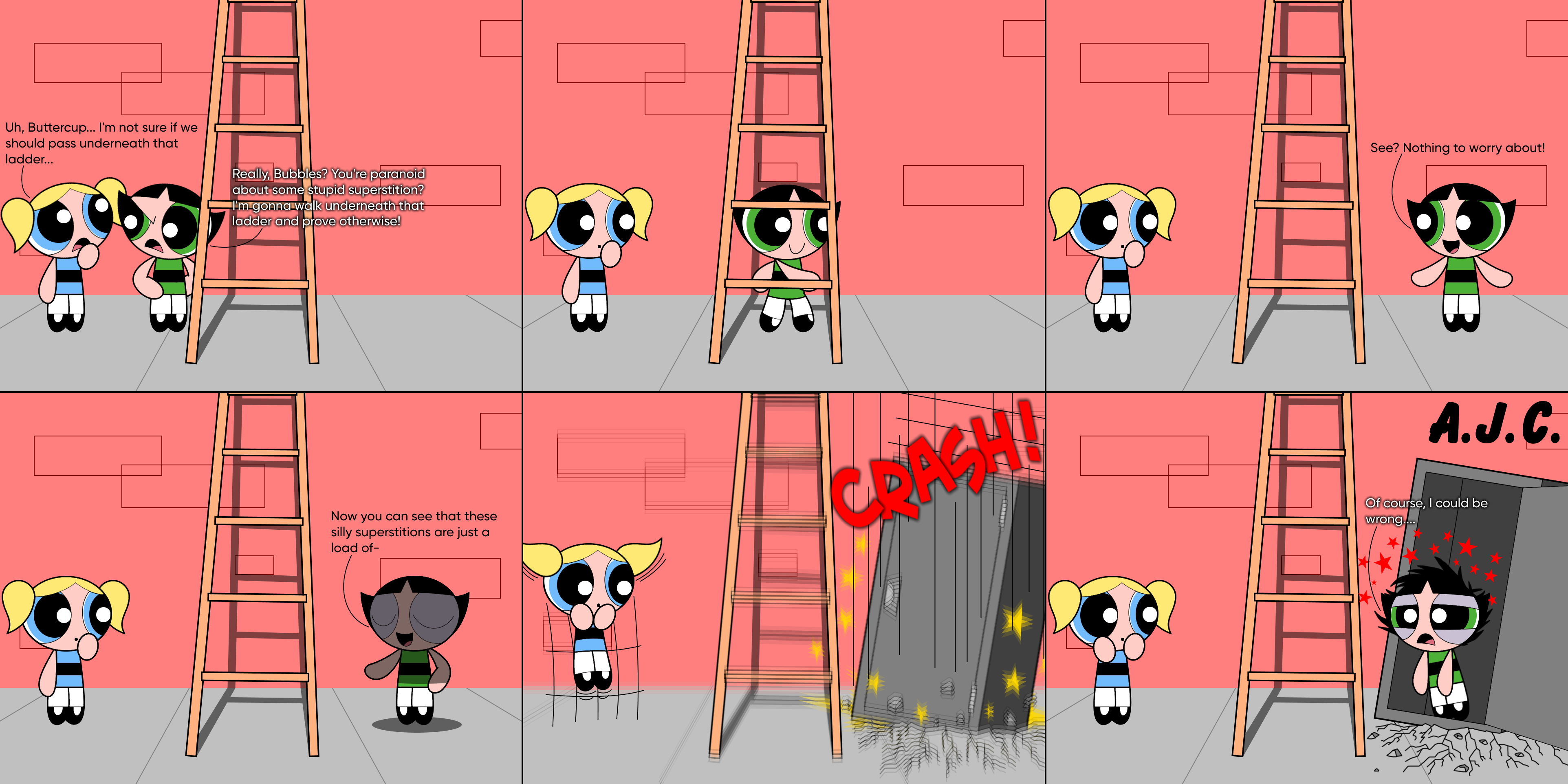 The Unlucky Ladder By AldrineRowdyruffBoy On DeviantArt the-unlucky-ladder-by-aldrinerowdyruffboy-on-deviantart