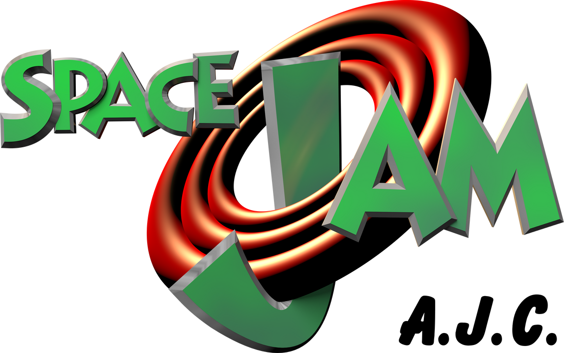 3D Space Jam logo by AldrineRowdyruffBoy on DeviantArt