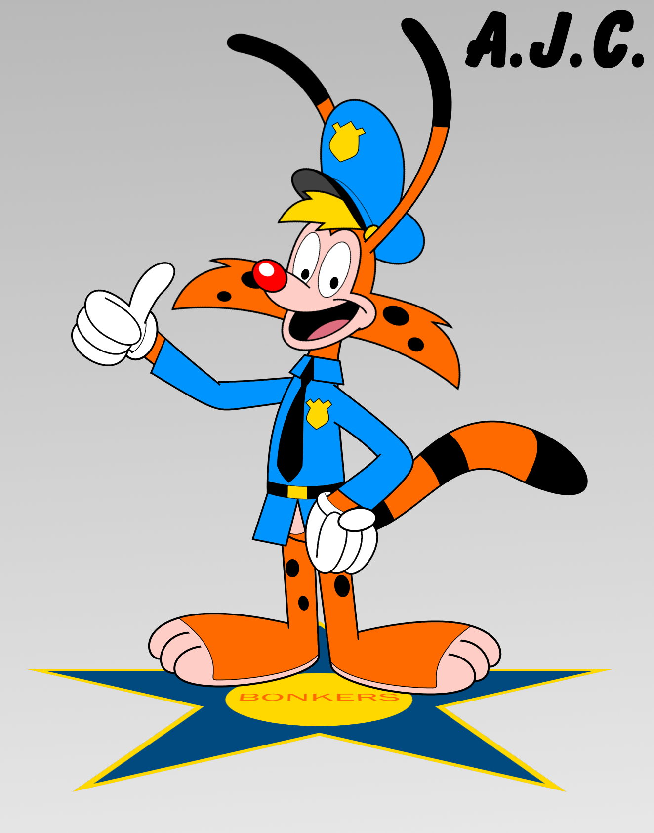 The cop from Toontown by AldrineRowdyruffBoy on DeviantArt