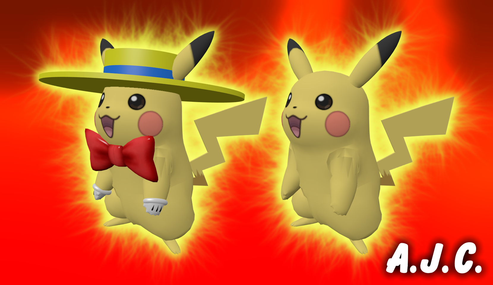 Pikachu Randy Party time Pikachu! by AldrineRowdyruffBoy on DeviantArt