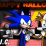 Happy Halloween 2023 from Sonic and Tails