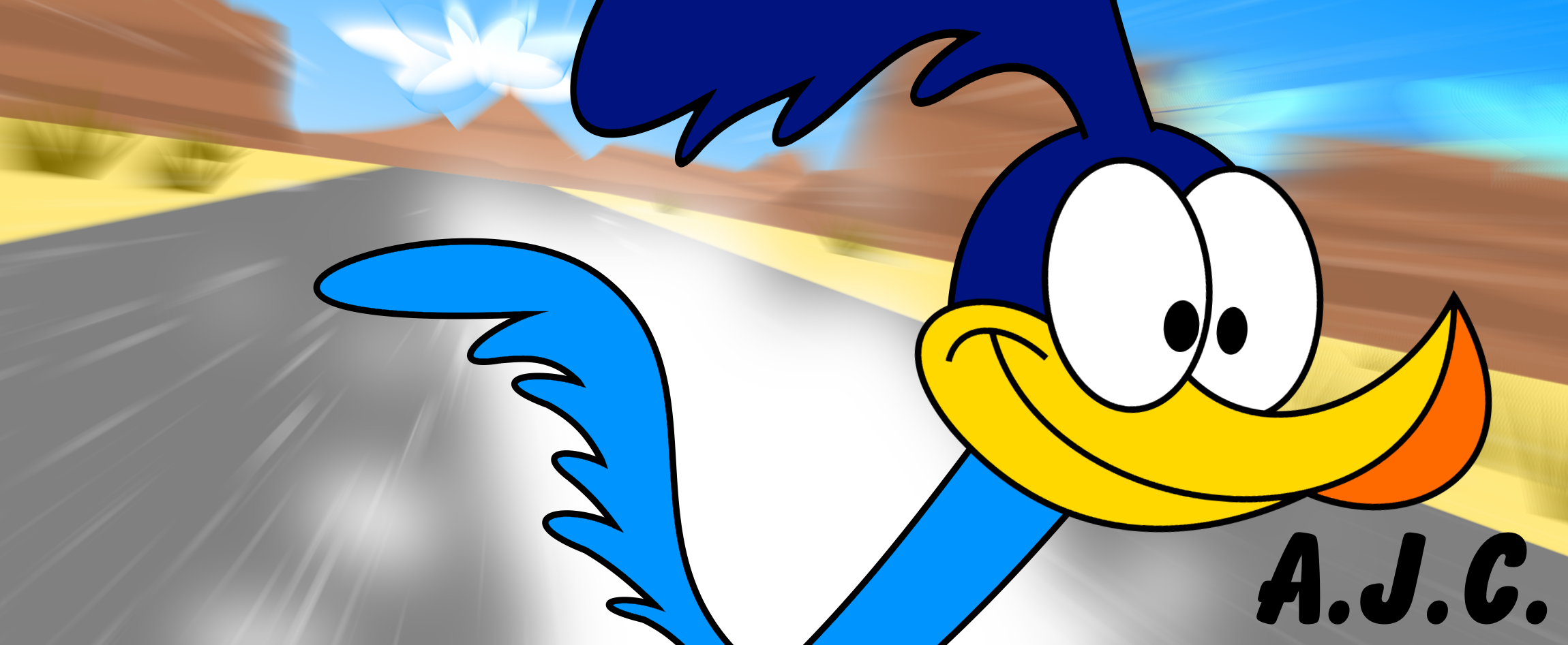 Coyote vs. Acme leaked screenshot (my style) by AldrineRowdyruffBoy on