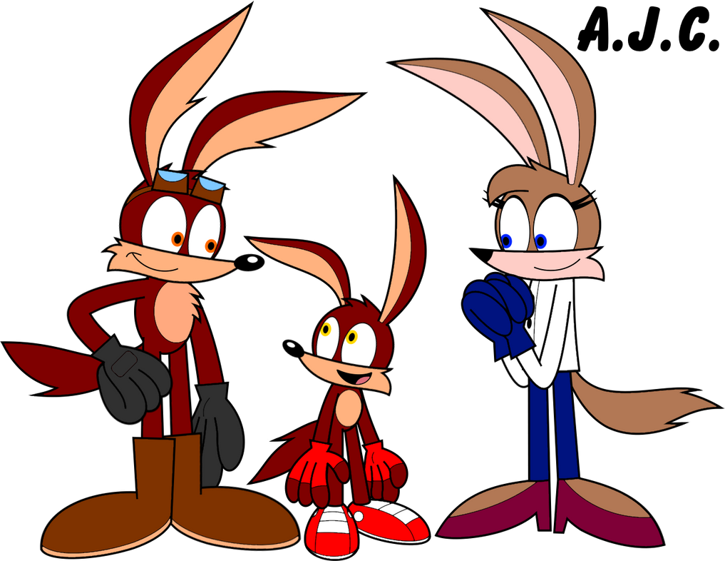 Young Rocket (Rocky) and his parents by AldrineRowdyruffBoy on DeviantArt
