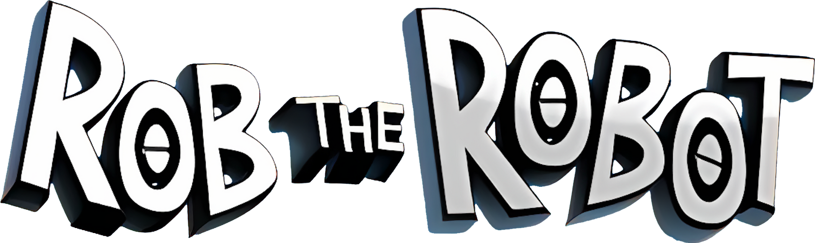 Rob the Robot logo (horizontal) by AldrineRowdyruffBoy on DeviantArt
