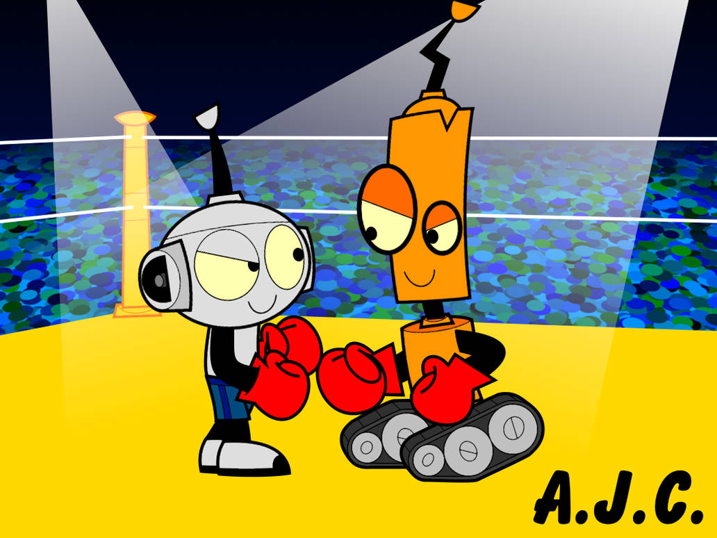 Rockin' sockin' robots by AldrineRowdyruffBoy on DeviantArt