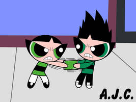 Green soda grapple