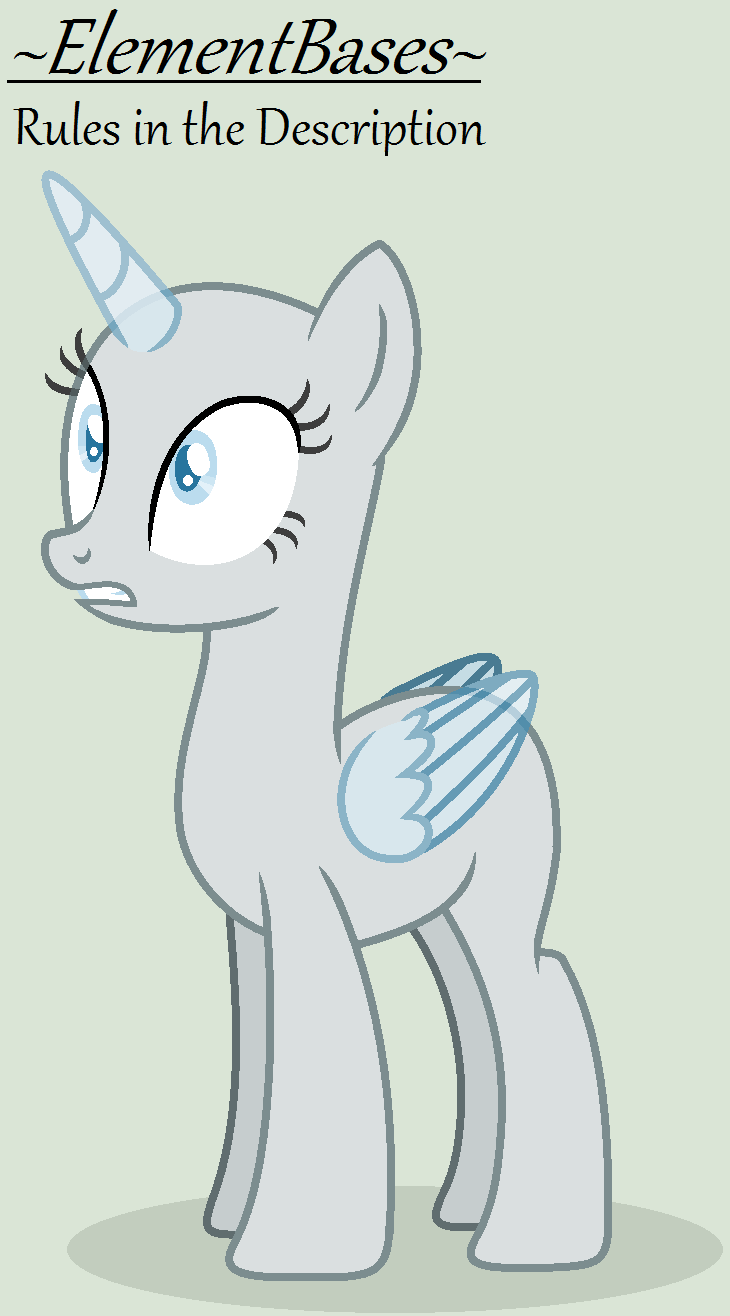 MLP Base 1 (Redone) By ElementBases On DeviantArt