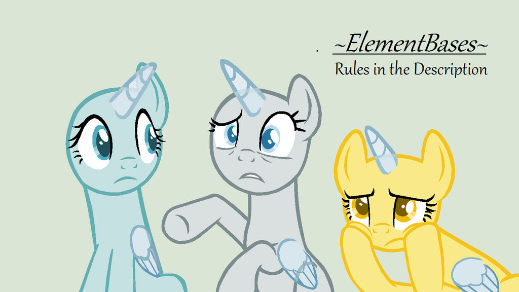 MLP Base 7 by ElementBases on DeviantArt