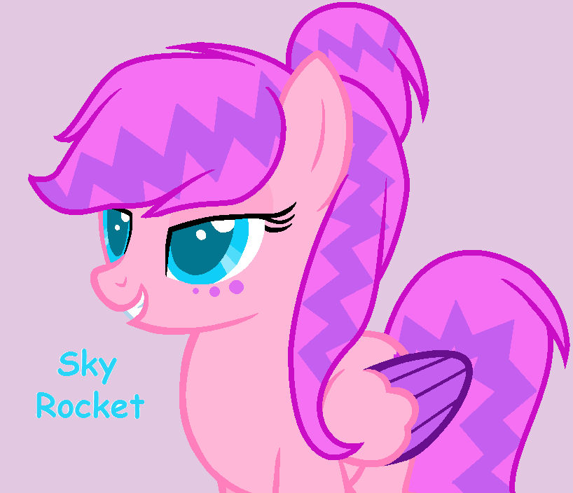 MLP Sky Rocket --- Dashie217 by emmakkkkk on DeviantArt