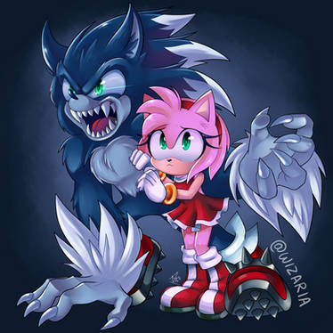 Comm: Giant Amy (Sonic) by Silver8lue on DeviantArt